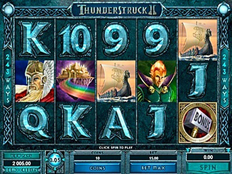 Thunderstruck 2 Slot: Free Play With No Download!